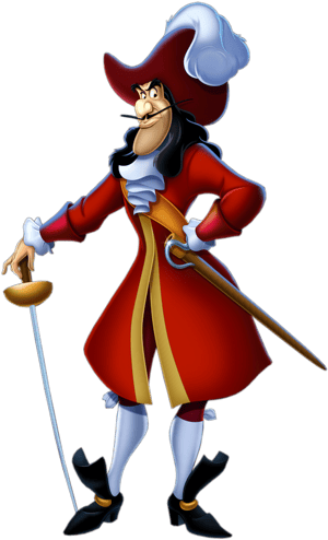 This is the Avatar Image for the Captain Hook (Corey Burton, Disney's Peter Pan) AI Voice and Text to Speech Generator